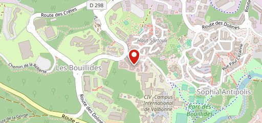 Dubble Sophia Antipolis sur la carte