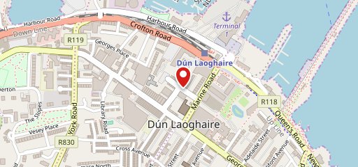 Dun Laoghaire Club on map