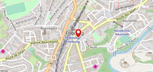 DUNKIN´ DONUTS FRIBOURG sulla mappa