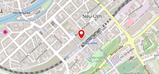 Dunkin´ Neu-Ulm Glacis-Galerie sur la carte