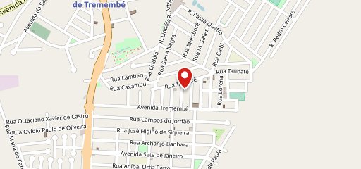 Duo's Pizzaria no mapa