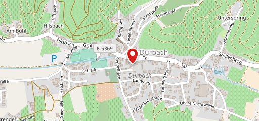 Durbacher Weinstube sur la carte