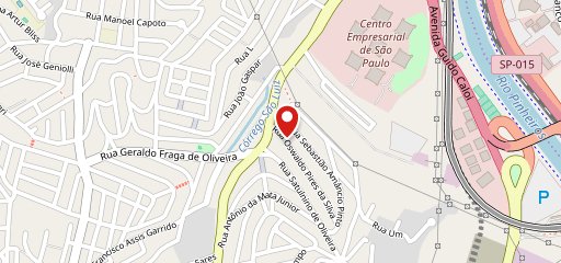 Dut's Pizzaria no mapa