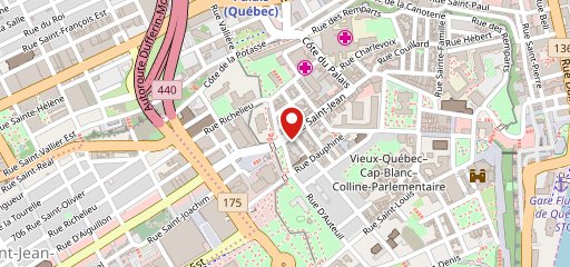 Pizzeria d'Youville sur la carte