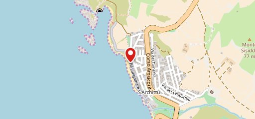 Easy S'Archittu sulla mappa