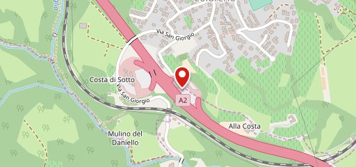 Area di servizio autostradale Coldrerio Nord - Porta Ticino Easy Stop SA sulla mappa