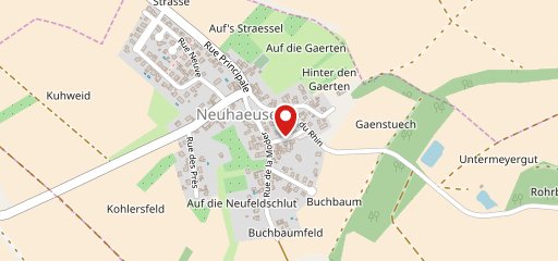 Auberge A l'Ecurie du Rhin sur la carte