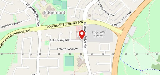 Edgemont Palace sur la carte