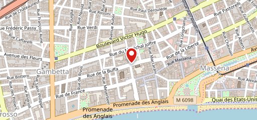 Edmond Café sur la carte