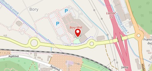 EDO-KIN Bory Mall sur la carte