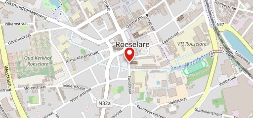 Eetcafé Rodenbach sur la carte