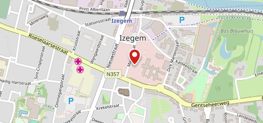 Eethuis De Stadstuin sur la carte