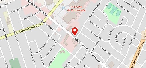 Eggsquis Victoriaville sur la carte