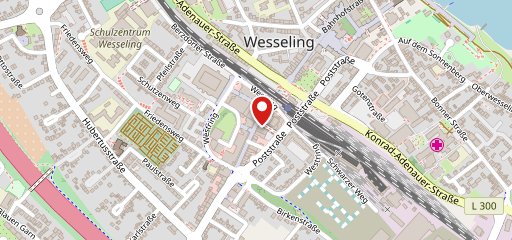 Eiscafé Garibaldi Wesseling sur la carte