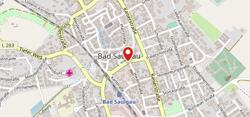 Eiscafé Venedig Bad Saulgau sur la carte