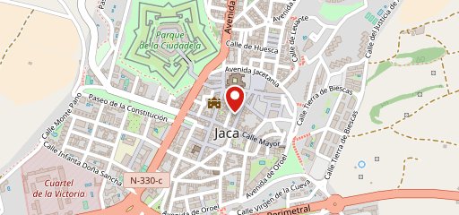 Hotel Restaurante El Acebo-Pirineo Aragones-Jaca on map