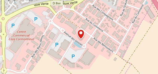 La Cervoiserie Reims Cormontreuil sur la carte