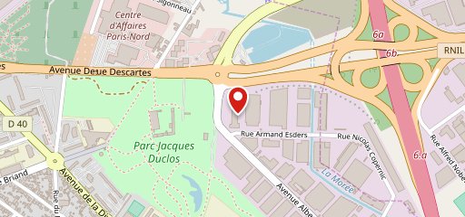 E.Leclerc DRIVE Blanc Mesnil sur la carte