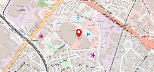 E.Leclerc NANTES PARIDIS sur la carte