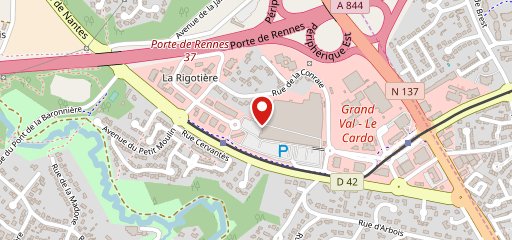 E.Leclerc DRIVE Orvault / Grand Val sur la carte