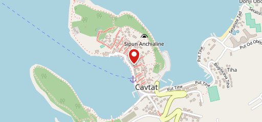 Elm Bar Cavtat sulla mappa