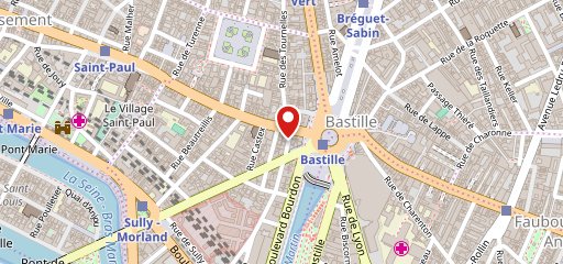 Crêperie Elo Bastille sur la carte