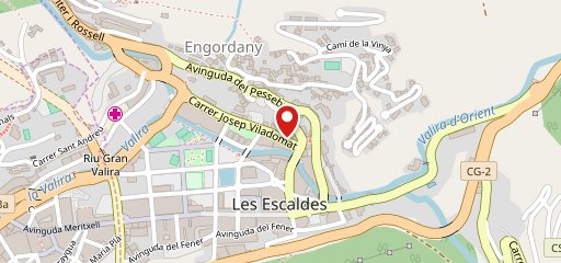 Restaurant Els Jardins sur la carte