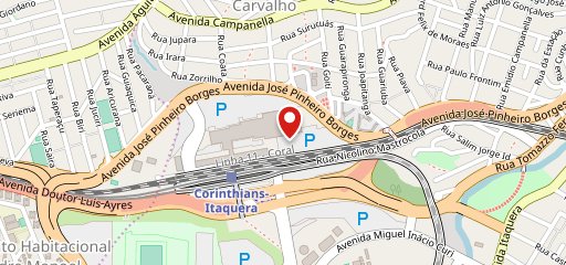 Empada Express no mapa