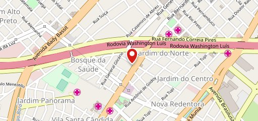 Anis Bistrô no mapa