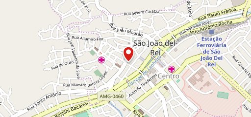 Empório del Rei no mapa