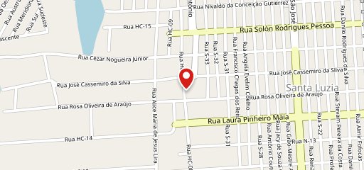 Emporio lanches e pizzaria no mapa