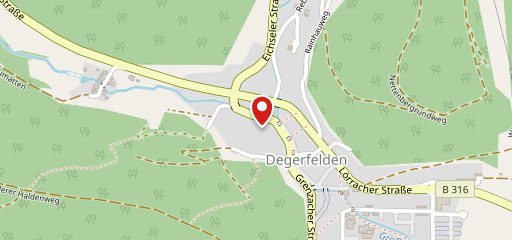 Gasthaus zum Engel Degerfelden sur la carte