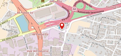 Eni Café Padova Est sulla mappa