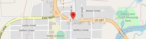 Ennis Cafe on map