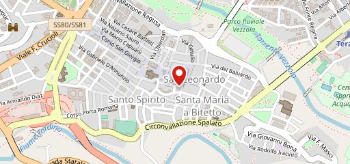 Enoteca Centrale Teramo sur la carte