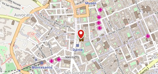 Enoteca Dante sur la carte