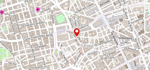 Enoteca del capo sur la carte