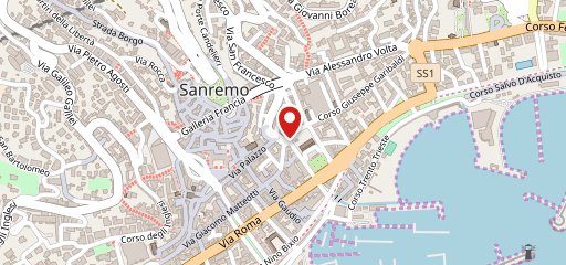 Enoteca La Botte Gaia Sanremo sur la carte