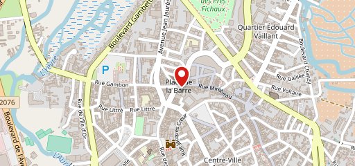 Restaurant Entre Nous sur la carte