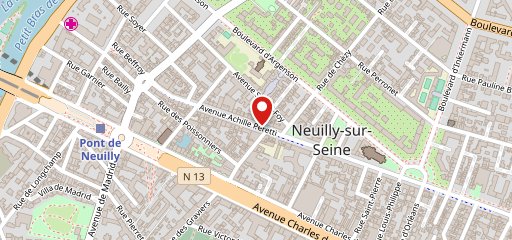 Épicerie italienne Neuilly sur la carte