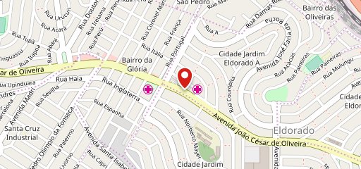 Equilíbrio Calórico no mapa