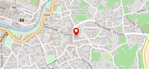 Erb Bäckerei Konditorei Obermais Panificio Pasticceria Maia Alta sulla mappa