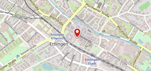 Erbprinz Kulturbiergarten sur la carte