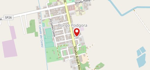 Erminia Vinoteca del Borgo via acque alte 49 borgo Podgora LT sur la carte