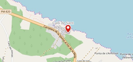 Es Caló Restaurante en el mapa