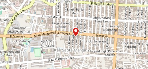 Es Teh Sriwijaya Mataram on map