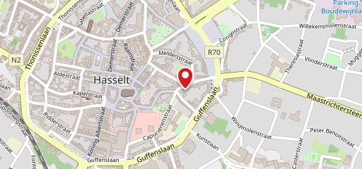 Esaki Sushi Hasselt sur la carte