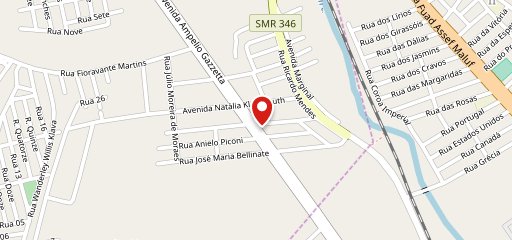 Firenze Pizzaria Nova Odessa no mapa