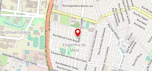 Eskina do Engenho no mapa