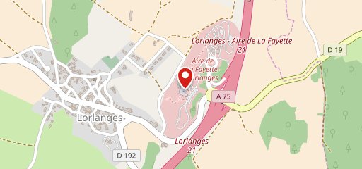 Espace DA sur la carte